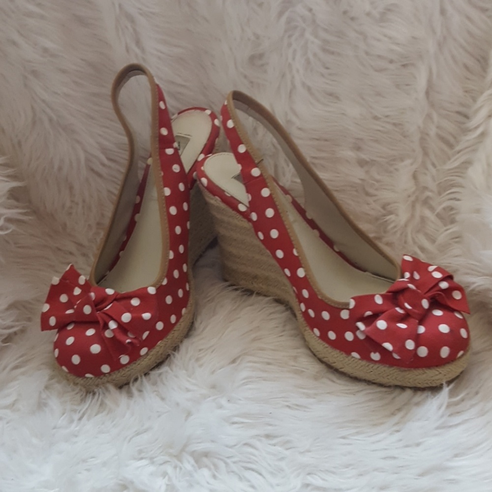 Polka Dot Wedges