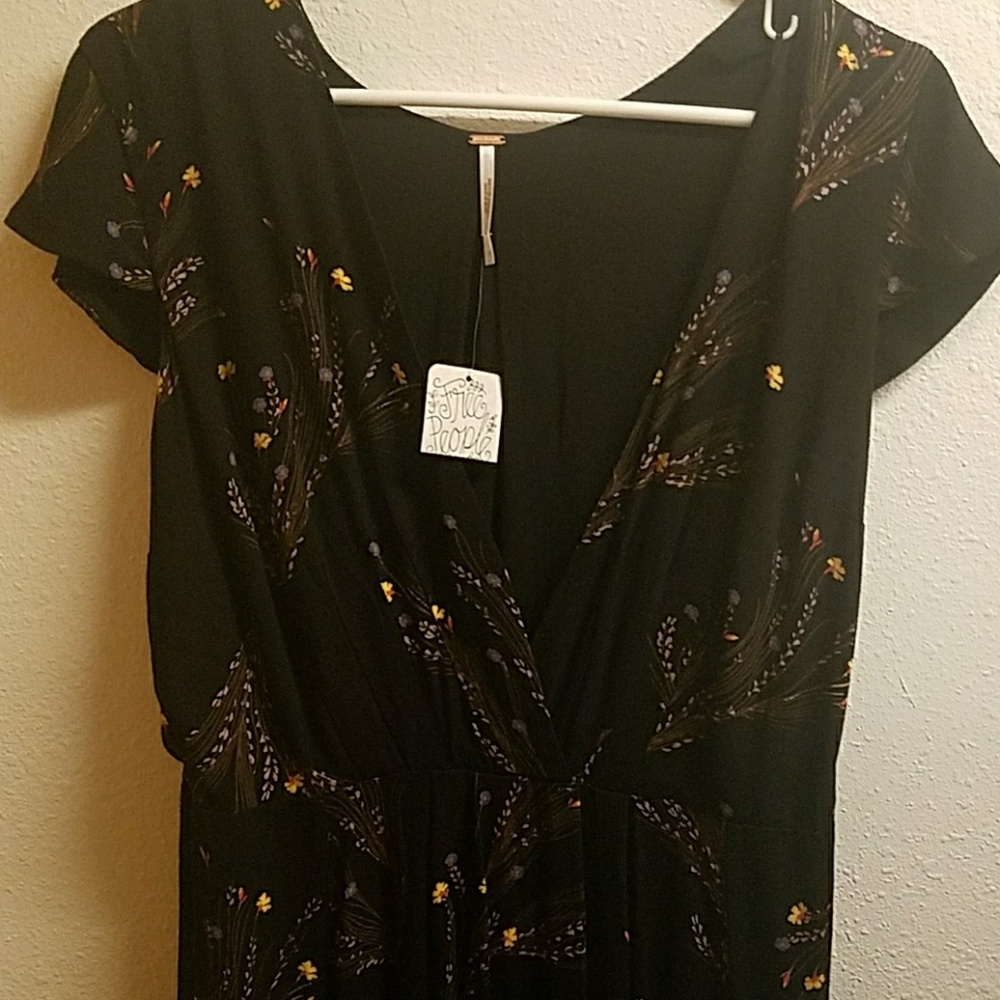 Free People Cap Sleeve Dress