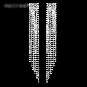 Silver dangle earrings