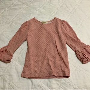 Matilda Jane ruffle sleeve top