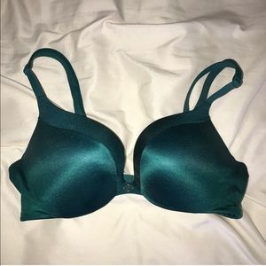 Teal Victoria's Secret bra- push-up