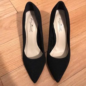 Black pumps. Worn once