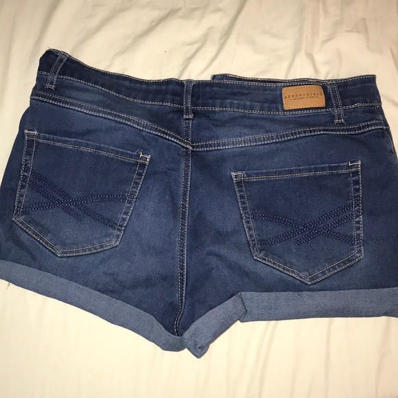 High waisted jean shorts - Picture 2 of 2