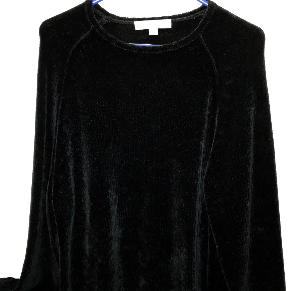 Super soft blk sweater XL