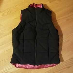 Kenneth Cole. reversible puffy vest