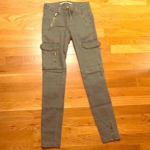 Cargo skinny pants