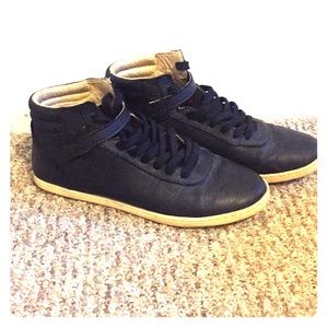 Black Leather Sneakers by Camper