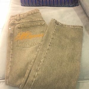 MCQUEEN VINTAGE BOOT CUT PANTS