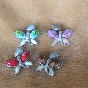 Alan K Design Pendant 925 Sterling Silver. Murano.