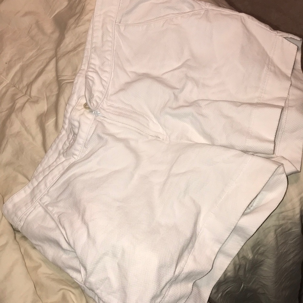 White shorts