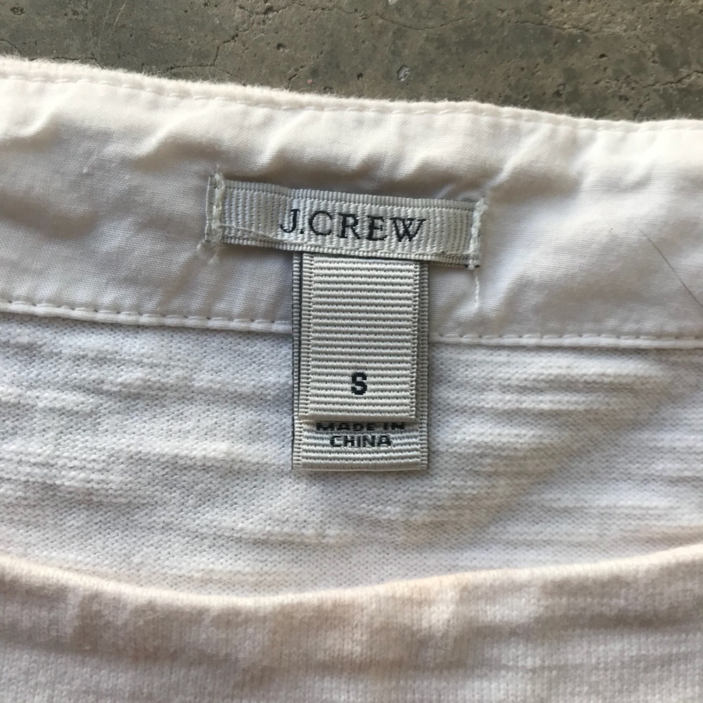 J. Crew Colorblock Slub Cotton Shift Dress, EUC - Picture 7 of 7