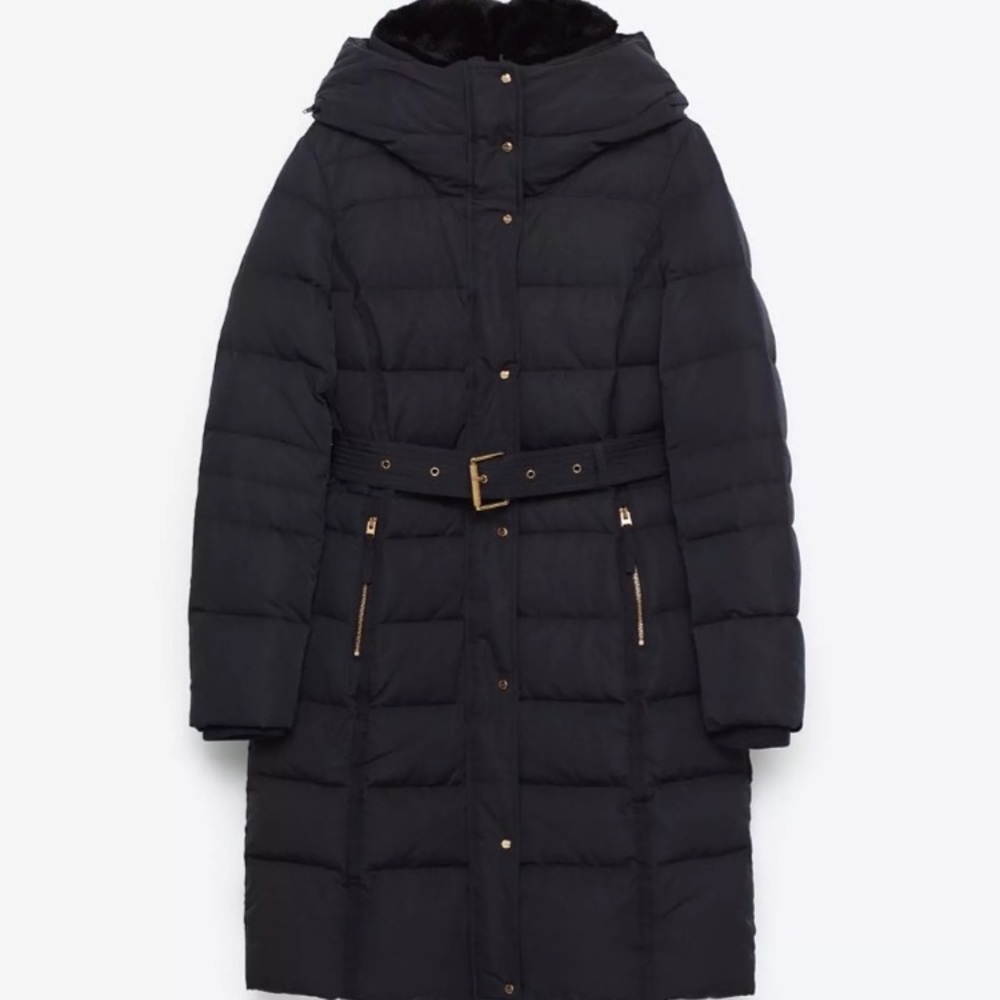 Sold out ! Zara Long Puffy Coat