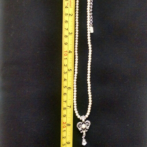 Vintage Pendant Necklace by 1928, 9" - Picture 5 of 6