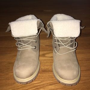 Women’s Fleece Fold Timberland Boots