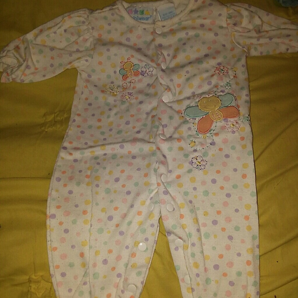 Baby girl sleeper