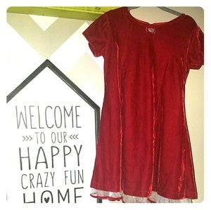 Young girls Velvet Christmas dress❤