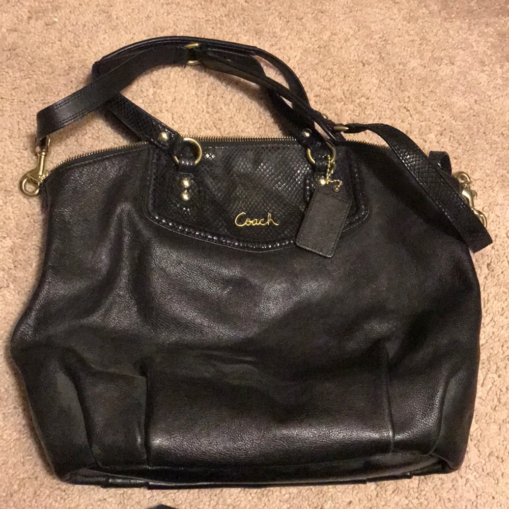Black Coach Bag