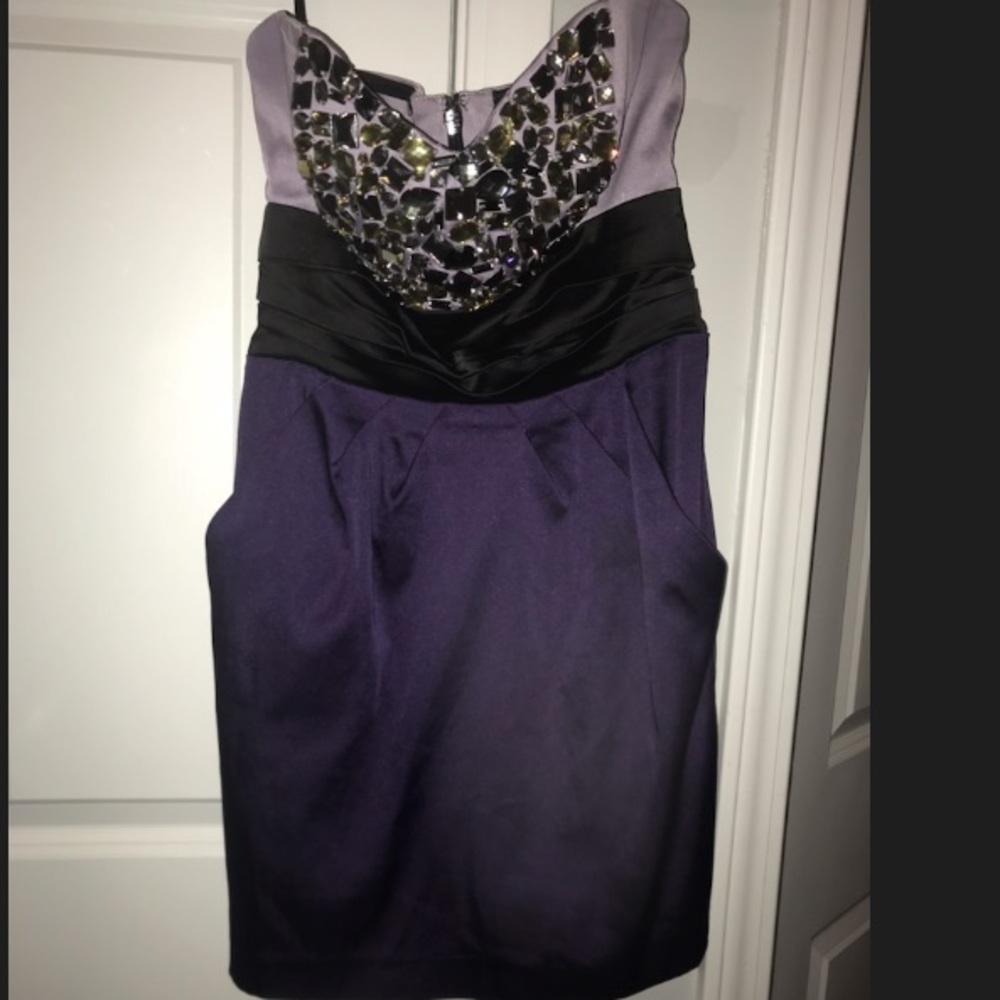 Strapless Bebe dress