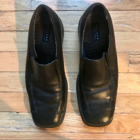 Men’s Black Loafers - Picture 1 of 8