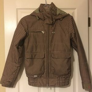 Women's winter snowboarding coat