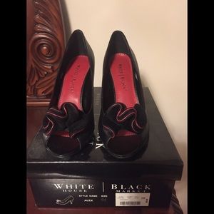 Worn once - White House Black Market heels