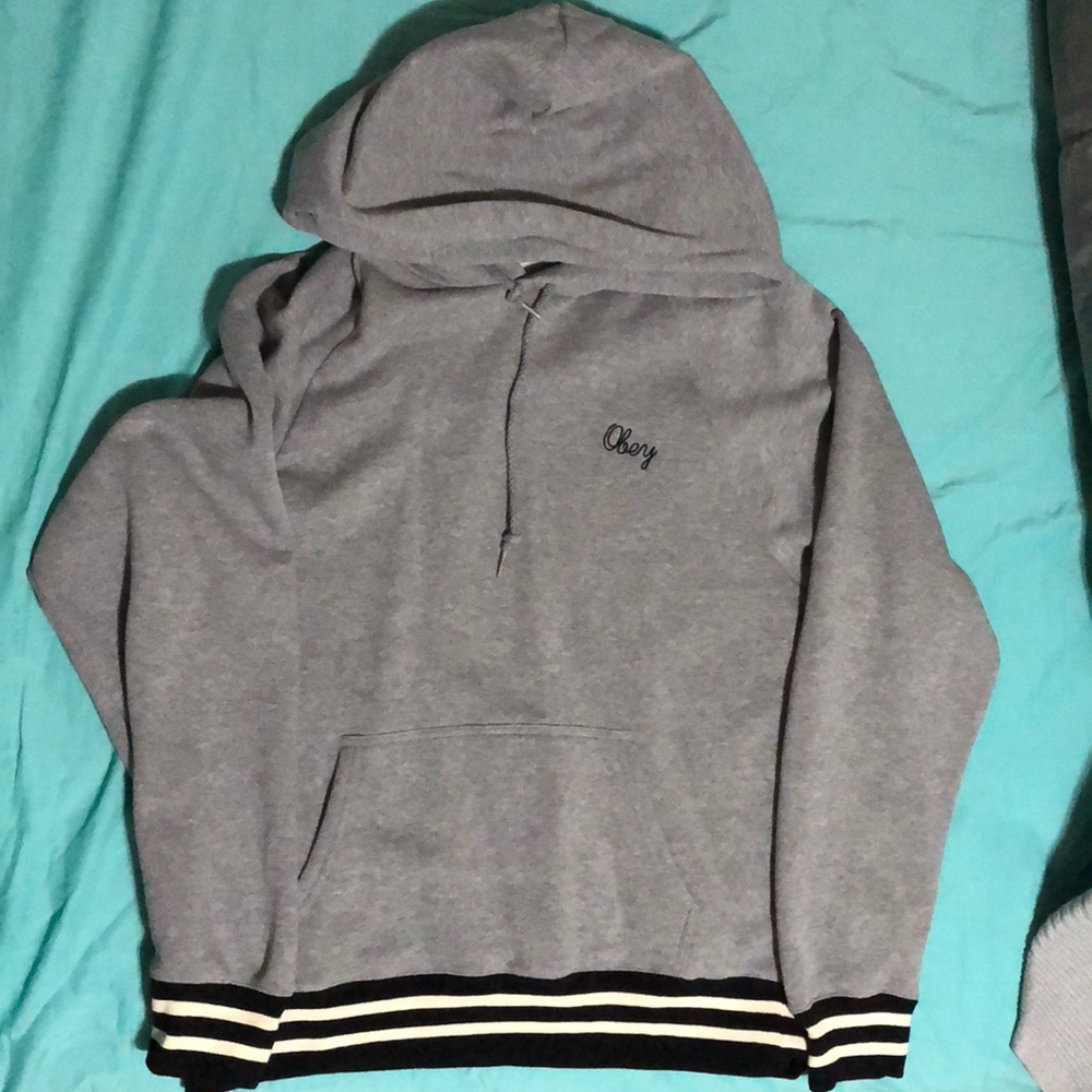 Obey Grey Hoodie