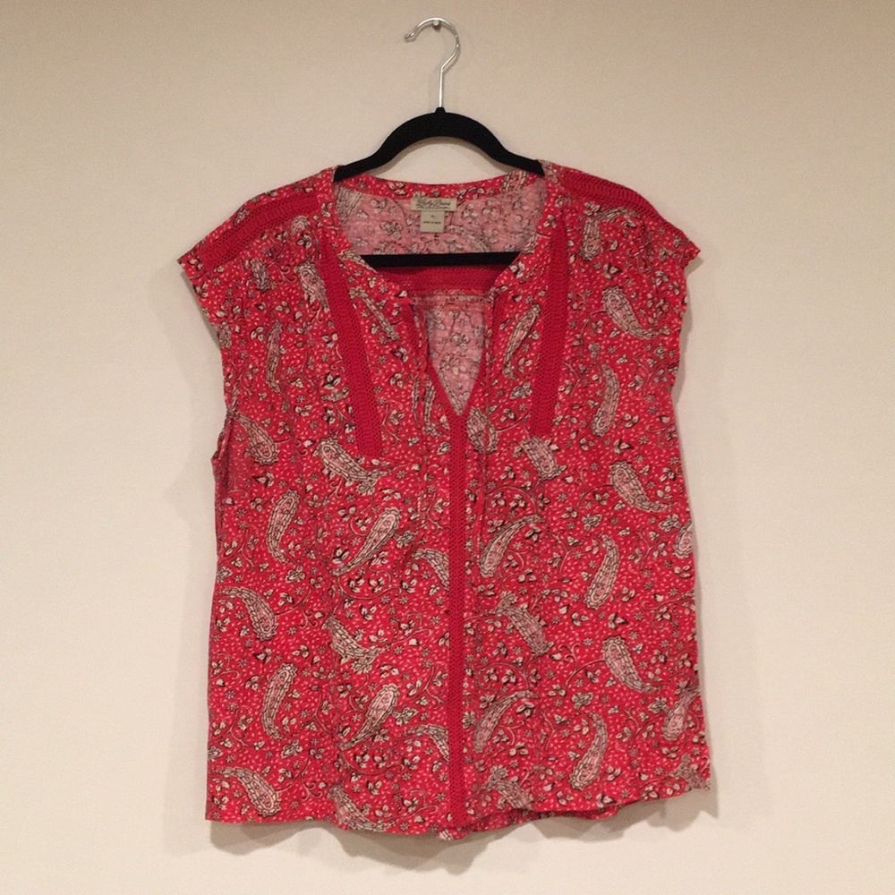 Lucky Brand peasant top