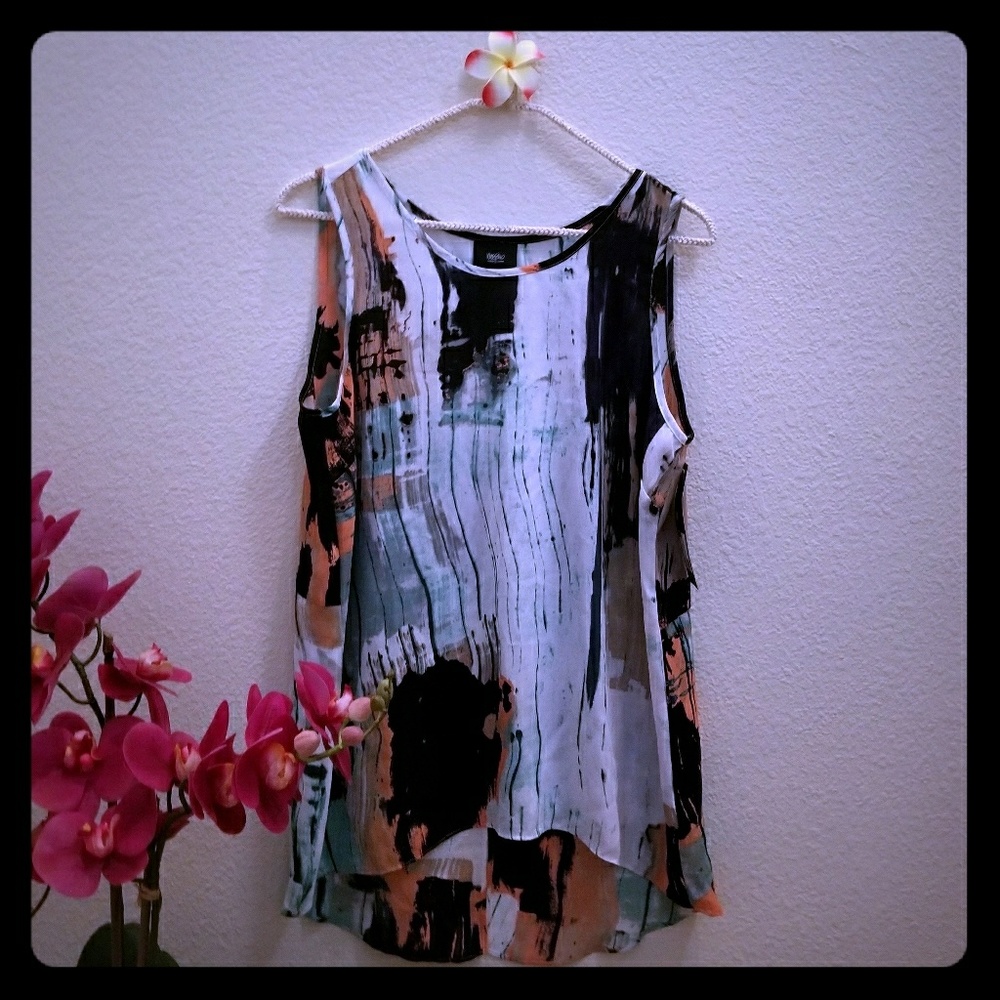 Colorful Split Back Shell