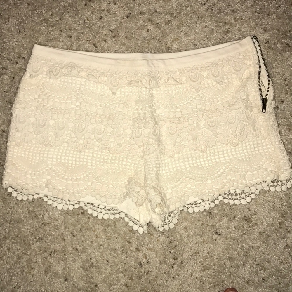 Lace shorts