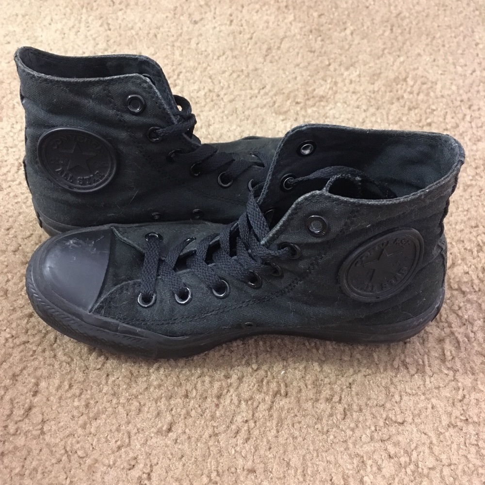 Black Hi Top Converse