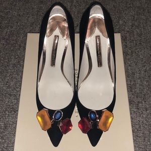 Sophia Webster “Lola” Gem Pumps - Black - size 38