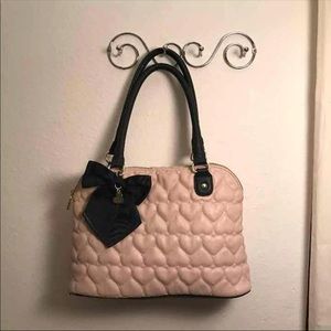 Betsey Johnson Nude Handbag