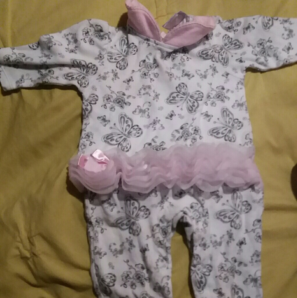Baby girl sleeper