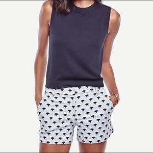 Ann Taylor Devin “Fan” city shorts