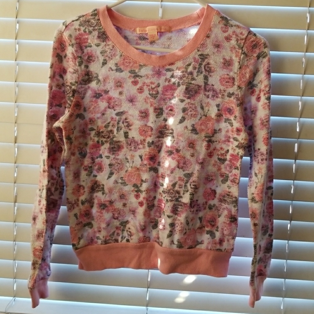 Pull over sweat shirt