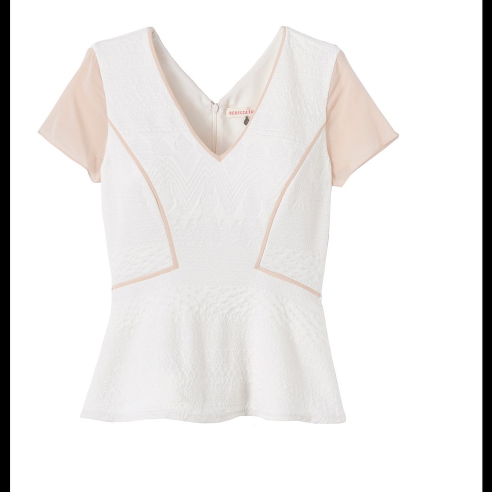 Rebecca Taylor Peplum Top