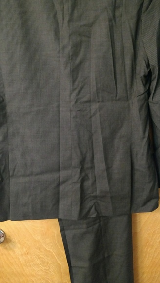 Men's pinstripe suit 40L - Picture 8 of 8