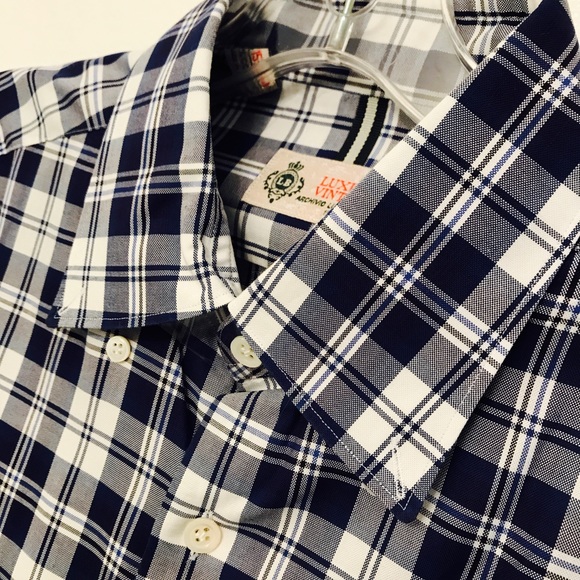 Luxury Vintage Men's Shirt by Luigi Borrelli - Picture 2 of 7