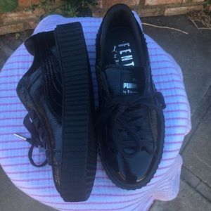 Fenty by Rihanna Black Puma Creepers