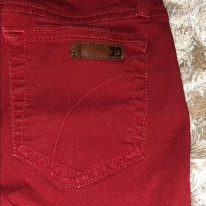 Joe’s Red Skinny Jeans 💥