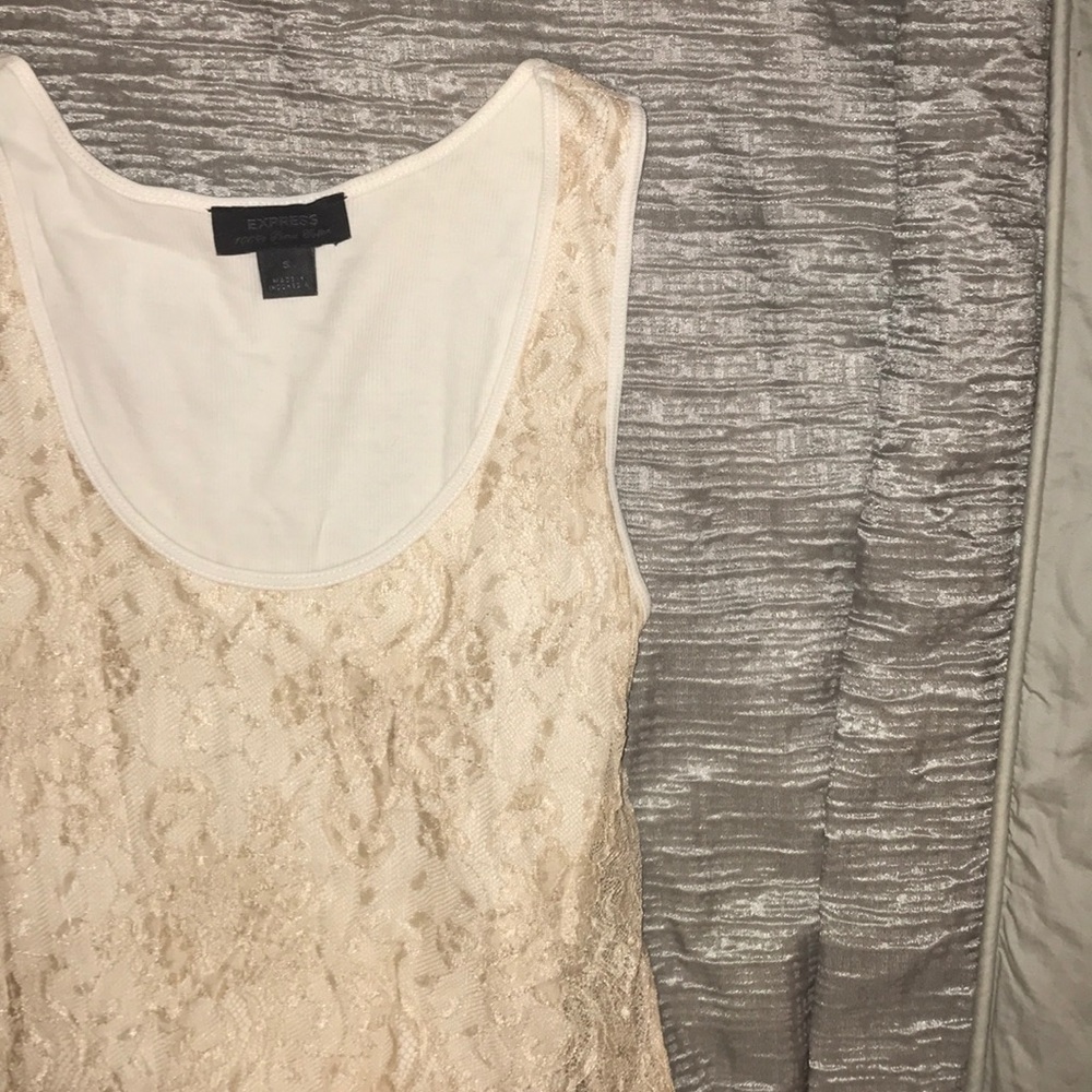 LACED TANK TOP