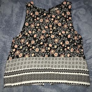 Floral designed blouse