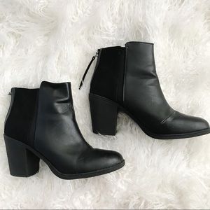 Heeled booties