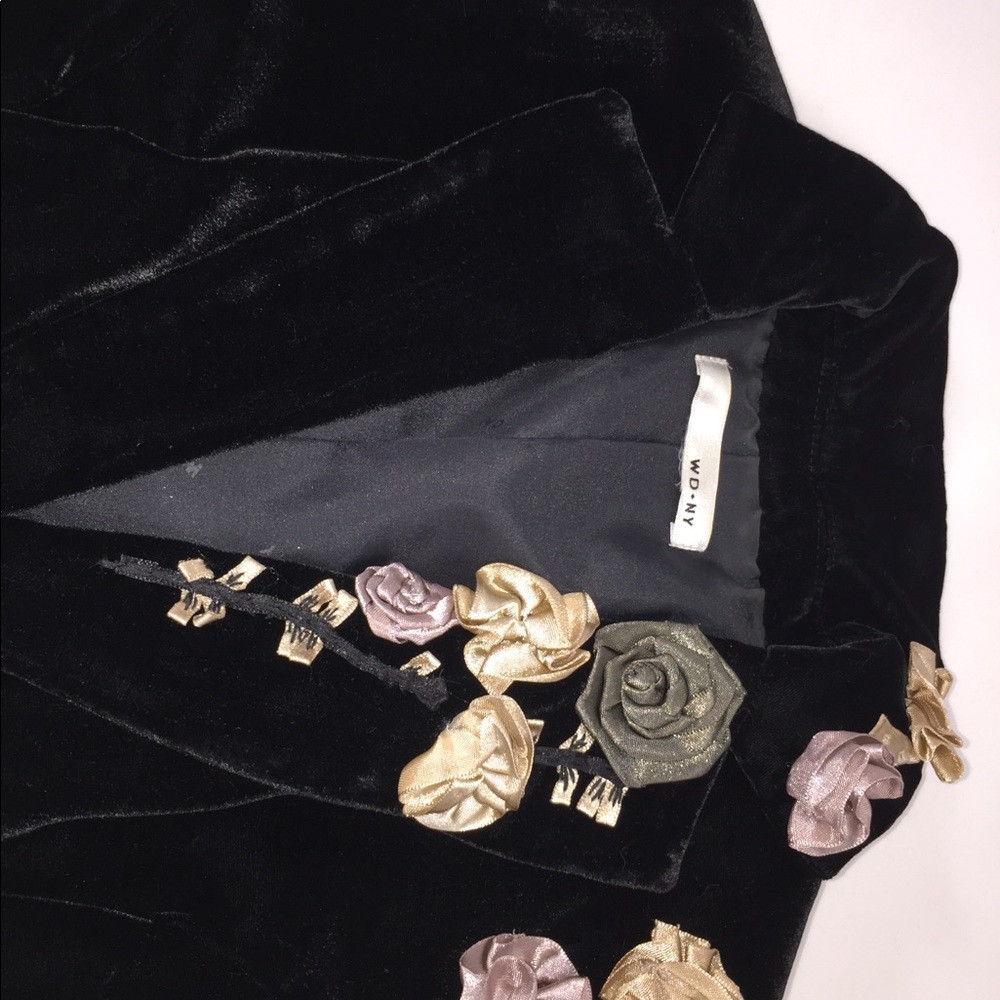 Black velvet Jacket