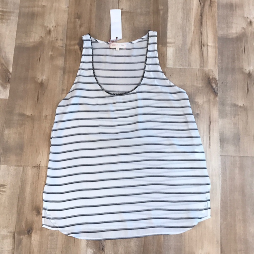 Striped Detail Tank