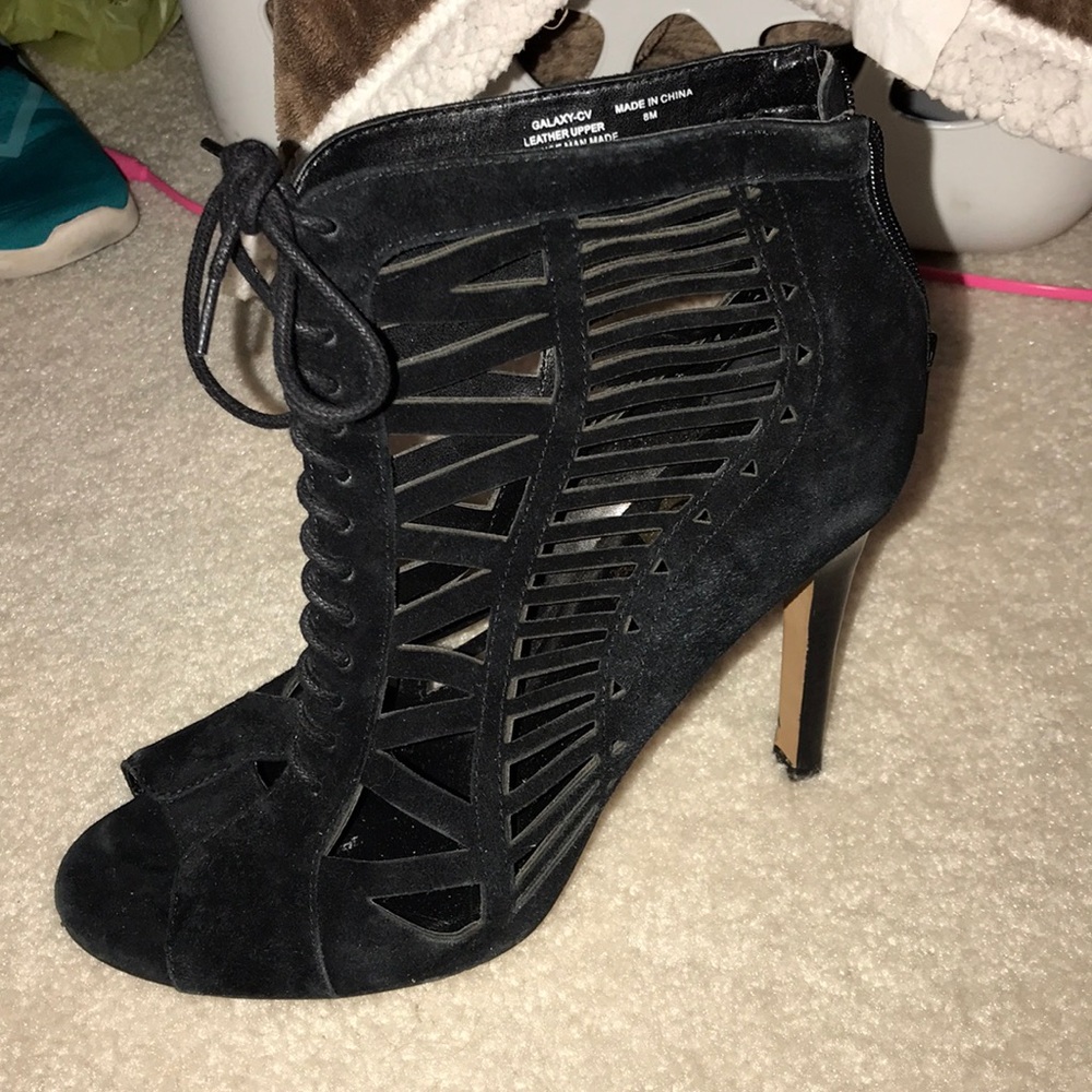 Black heels