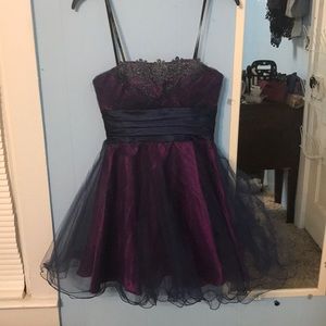 Masquerade homecoming dress