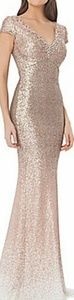 Carmen Marc Valvo Infusion Ombre Sequin Gown