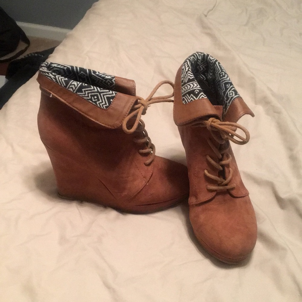 Wedge Booties