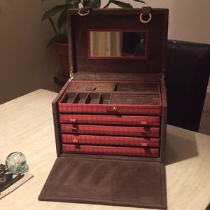 Wolf Designs Jewelry Armoire